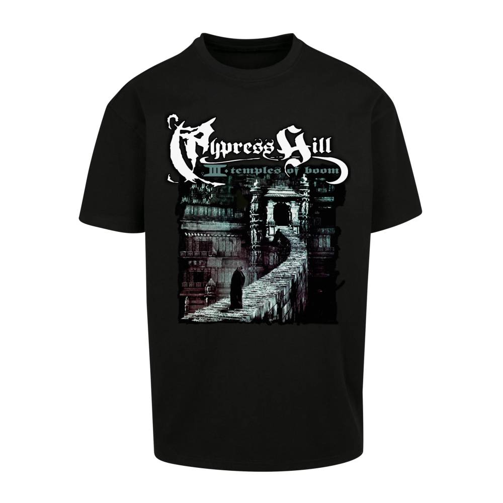 Mister Tee Cypress Hill - Temples of Boom Oversize Heren Tshirt - Zwart